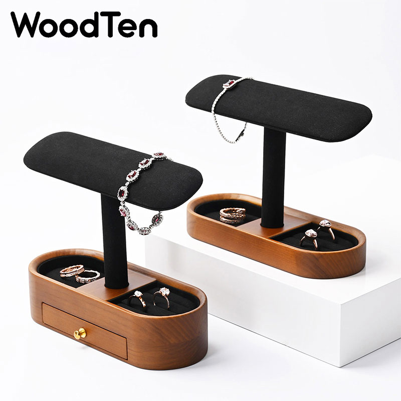 WoodTen Watch Display Stand wi - Jewelry Organizer Watches ulasan dan harga