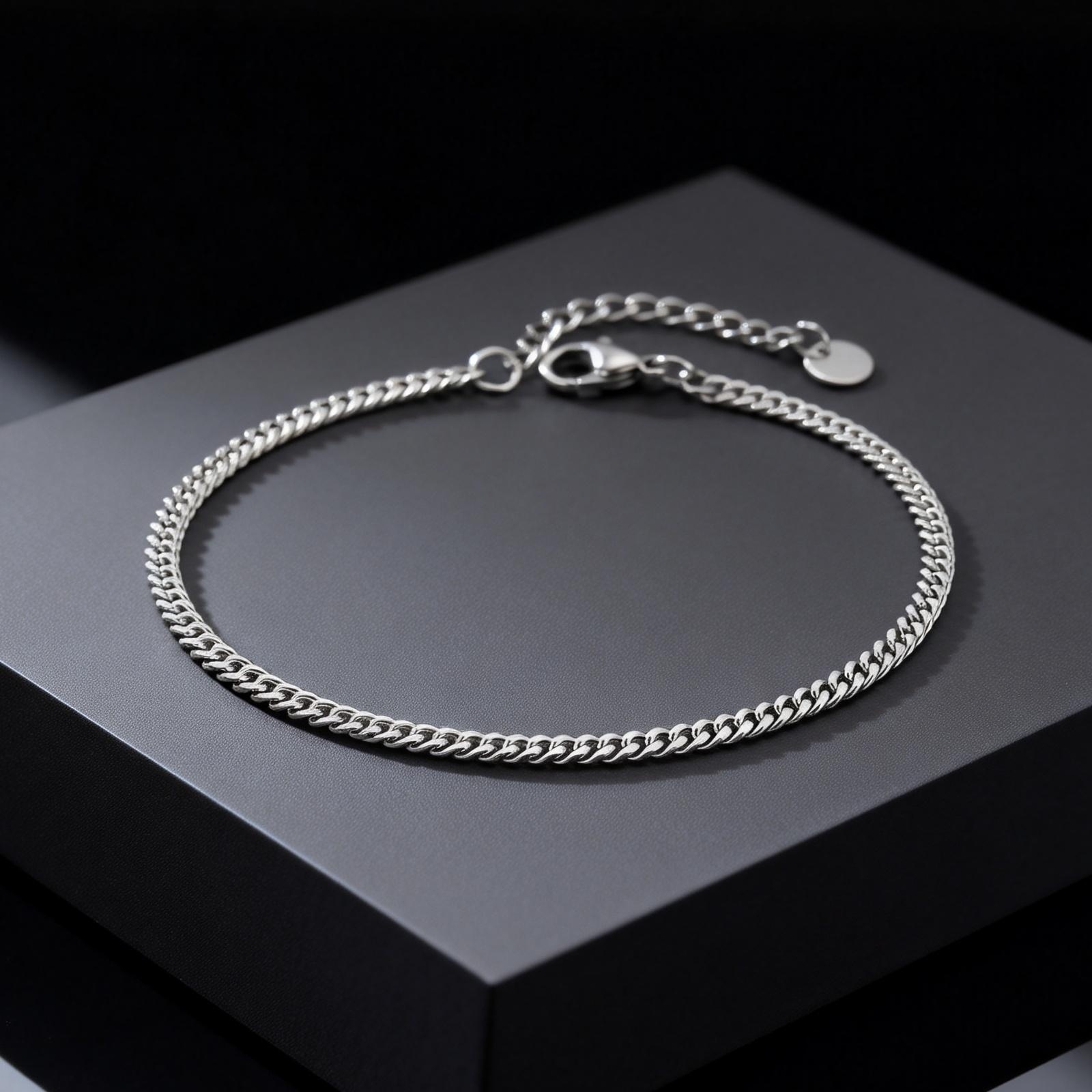 Minimalist Stainless Steel Ank - Jc Jewelry & Watches Reviews ulasan dan harga