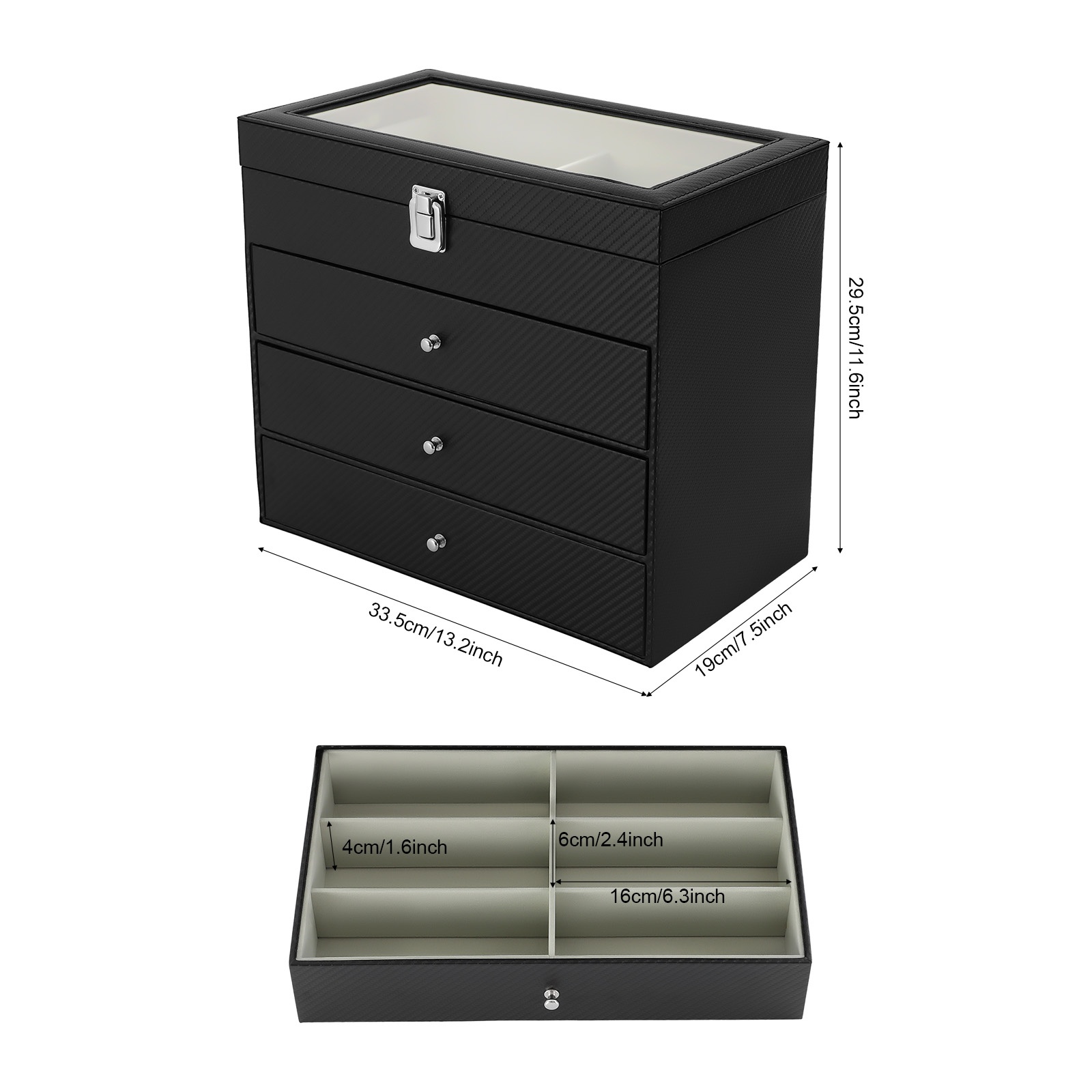 Glasses Display Box Glasses St - Jewelry Box With Watches ulasan dan harga