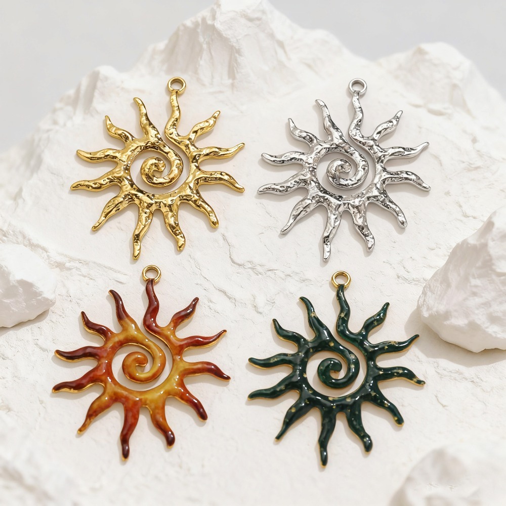 5PCS Stainless Steel Vintage S - Moon Star Earrings ulasan dan harga