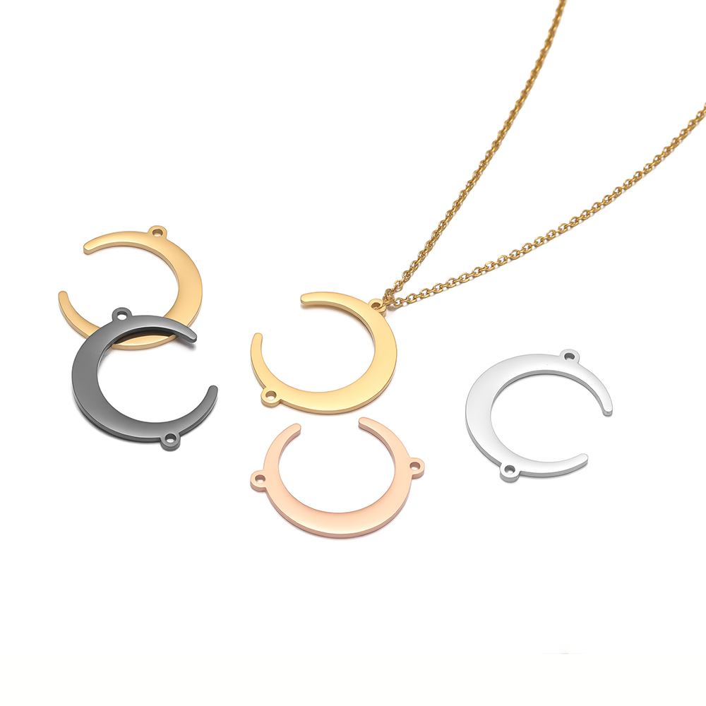 5pcs Stainless Steel Moon Pend - Moon Star Earrings ulasan dan harga