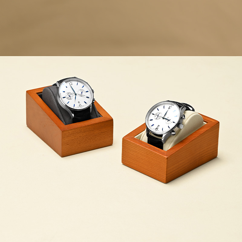 MISHITU Solid Wood Watch Stora - Jewelry Box With Watches ulasan dan harga