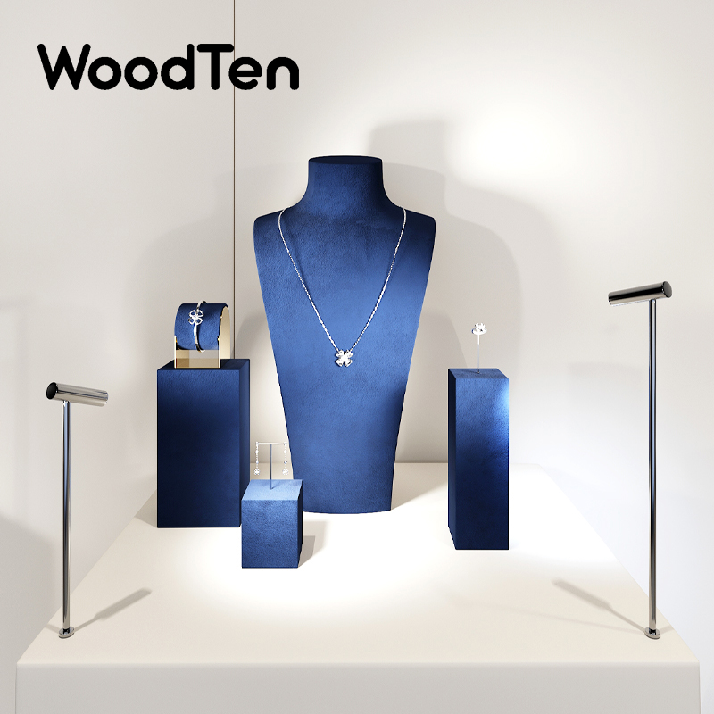 WoodTen Premium Blue Jewelry D - Jewelry Shop Watches ulasan dan harga