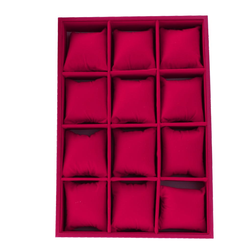 Black and Wood Decoration Jewe - Jewelry Organizer Watches ulasan dan harga