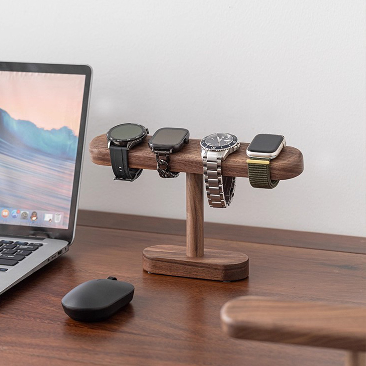 Single Layer Walnut Wood Watch - Jewelry Shop Watches ulasan dan harga