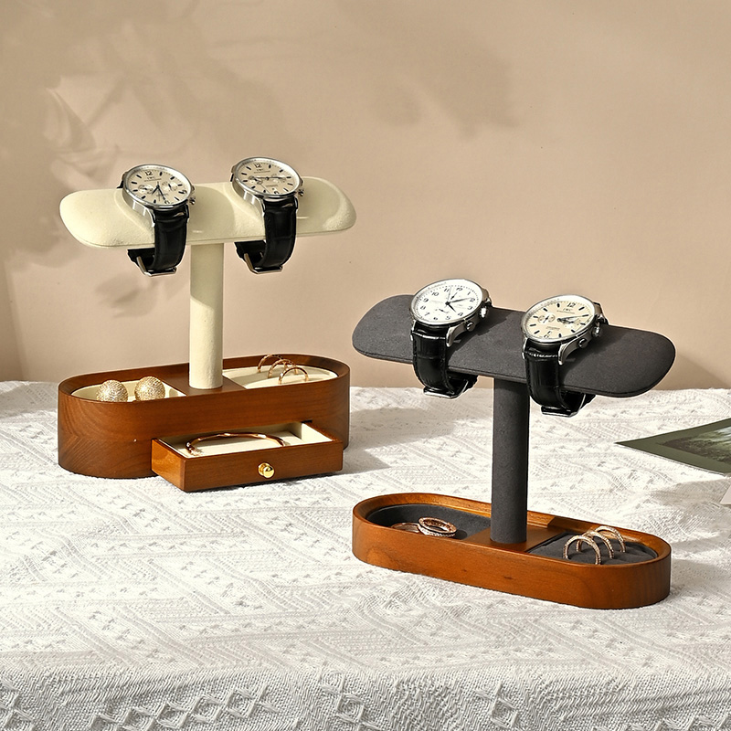 Oirlv Solid Wood Watch Organiz - Jewelry Box With Watches ulasan dan harga