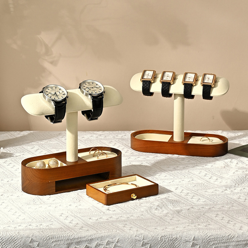 Oirlv Solid Wood Watch Organiz - Jewelry Box With Watches ulasan dan harga