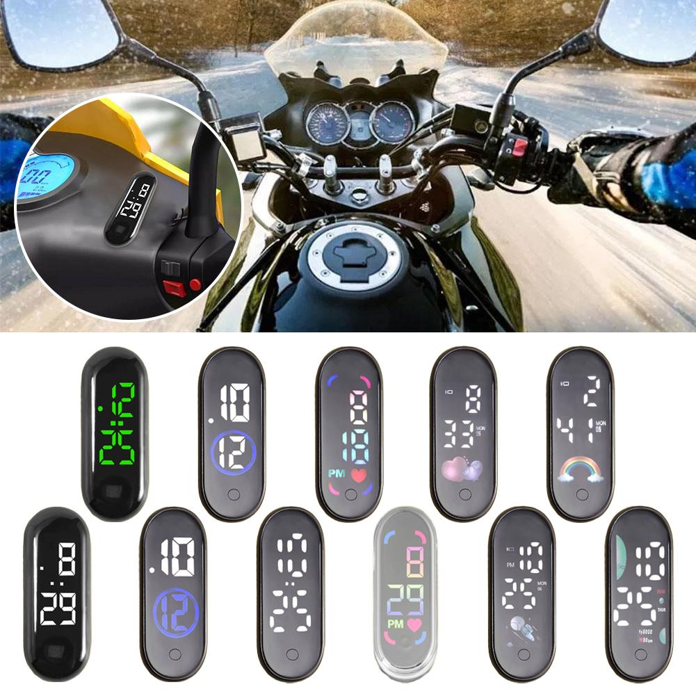 Luminous Motorcycle Car Clock  - Jewelry Stores Watches ulasan dan harga