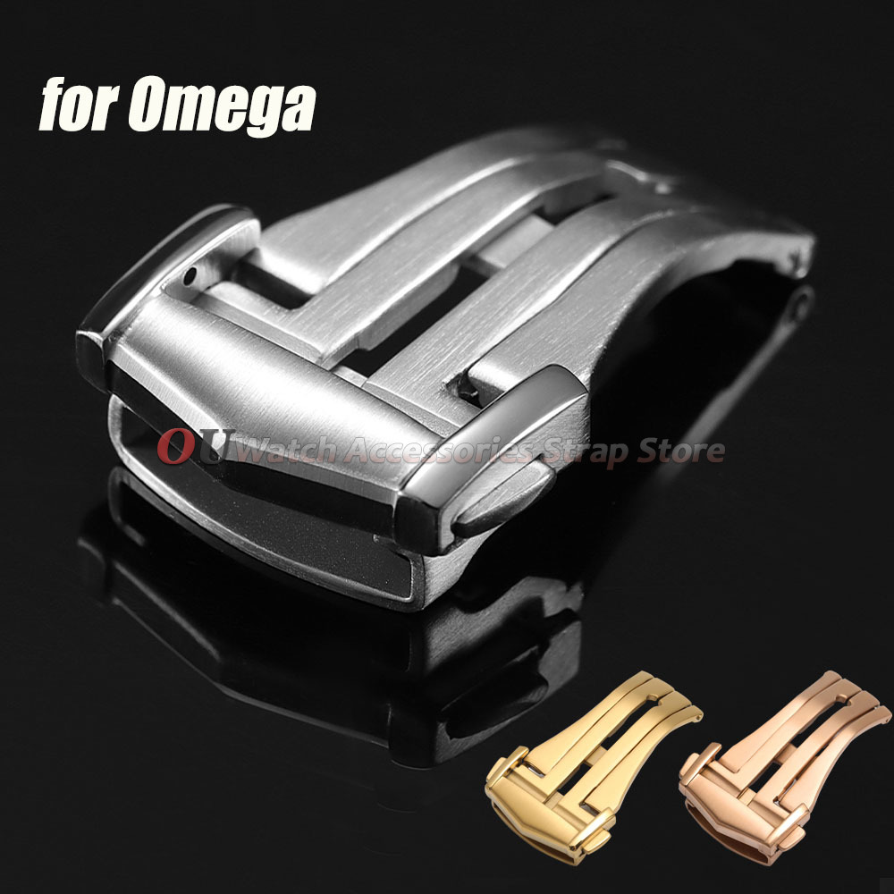 Stainless Steel Folding Buckle - Omega Watch Seamaster ulasan dan harga