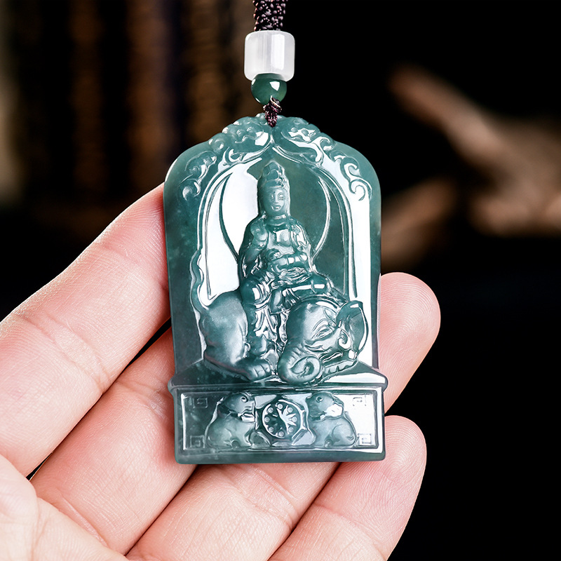 Natural Burmese Jadeite Guanyi - Jewelry & Watches Review ulasan dan harga