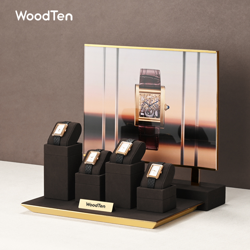 WoodTen Microfibe Watch Stand  - Jewelry Organizer Watches ulasan dan harga