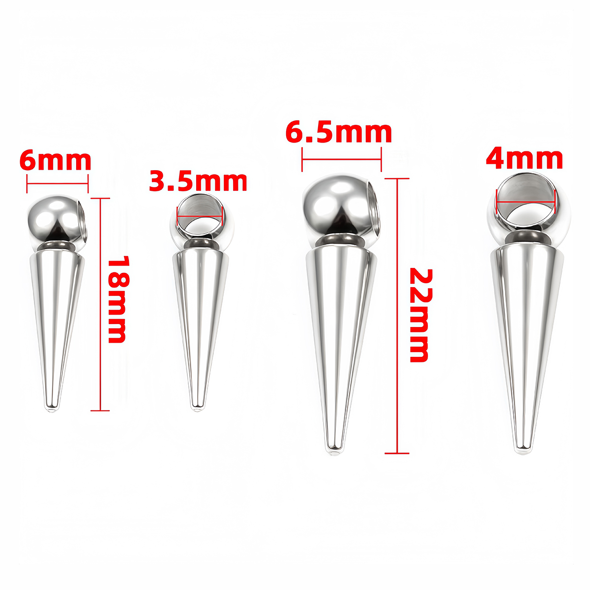 10pcs Retro Cone Charms Pendan - Moon Star Earrings ulasan dan harga