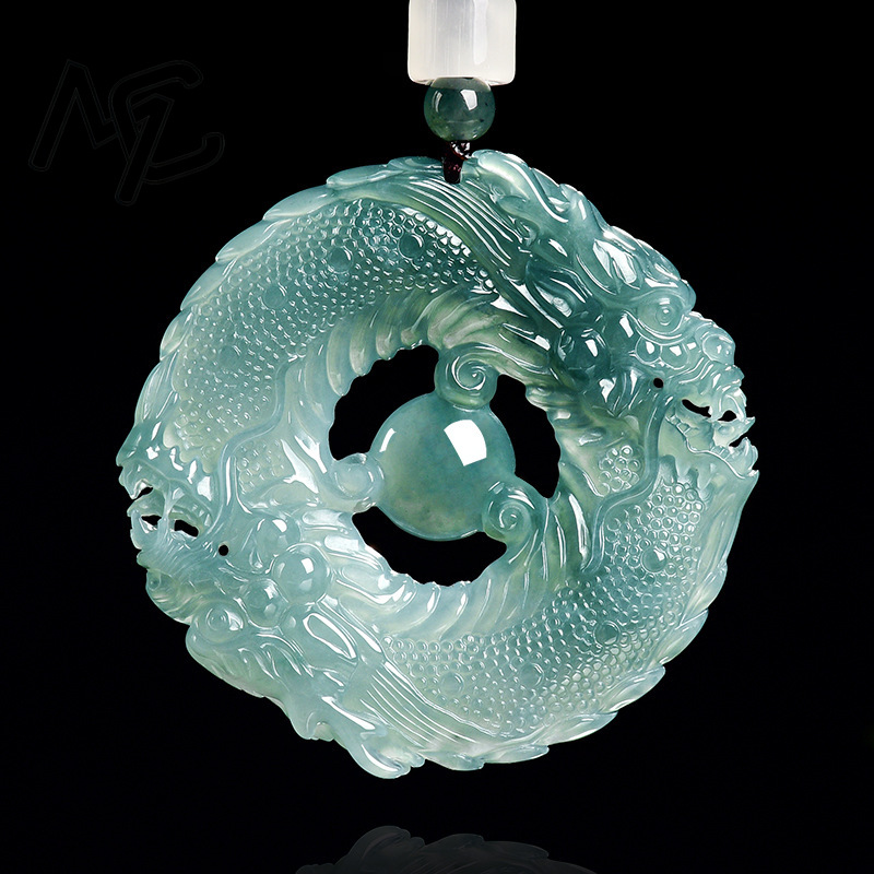 Natural Real Emerald Blue Wate - Jewelry & Watches Review ulasan dan harga