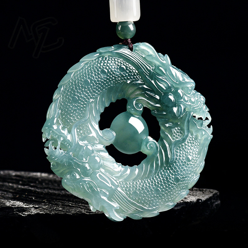 Natural Real Emerald Blue Wate - Jewelry & Watches Review ulasan dan harga
