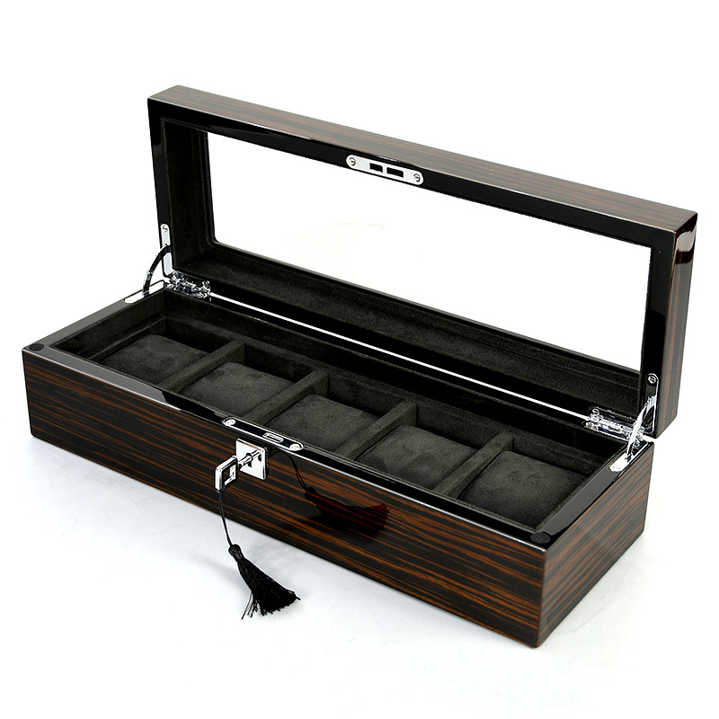 Hxl wooden piano lacquer multi - Jewelry Box With Watches ulasan dan harga