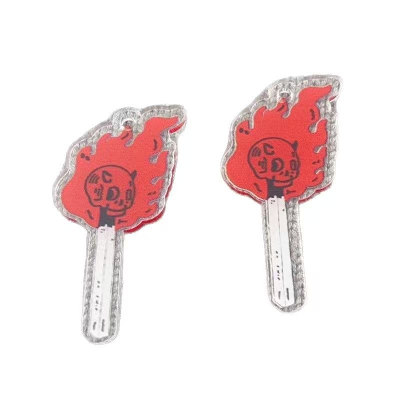 10pcs acrylic skull pendant, D - Jewelry & Watches Review ulasan dan harga