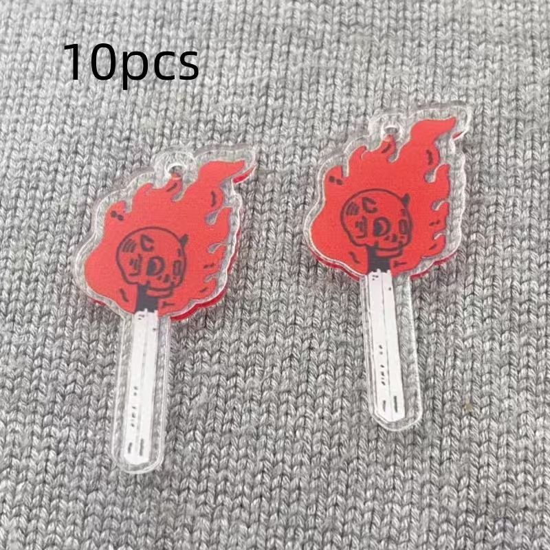 10pcs acrylic skull pendant, D - Jewelry & Watches Review ulasan dan harga