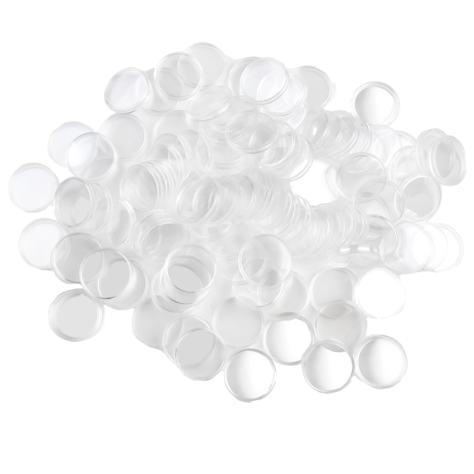 100 Clear Plastic Coin Capsule - Collectors Coins Jewelry & Watches Of Smithtown Photos ulasan dan harga