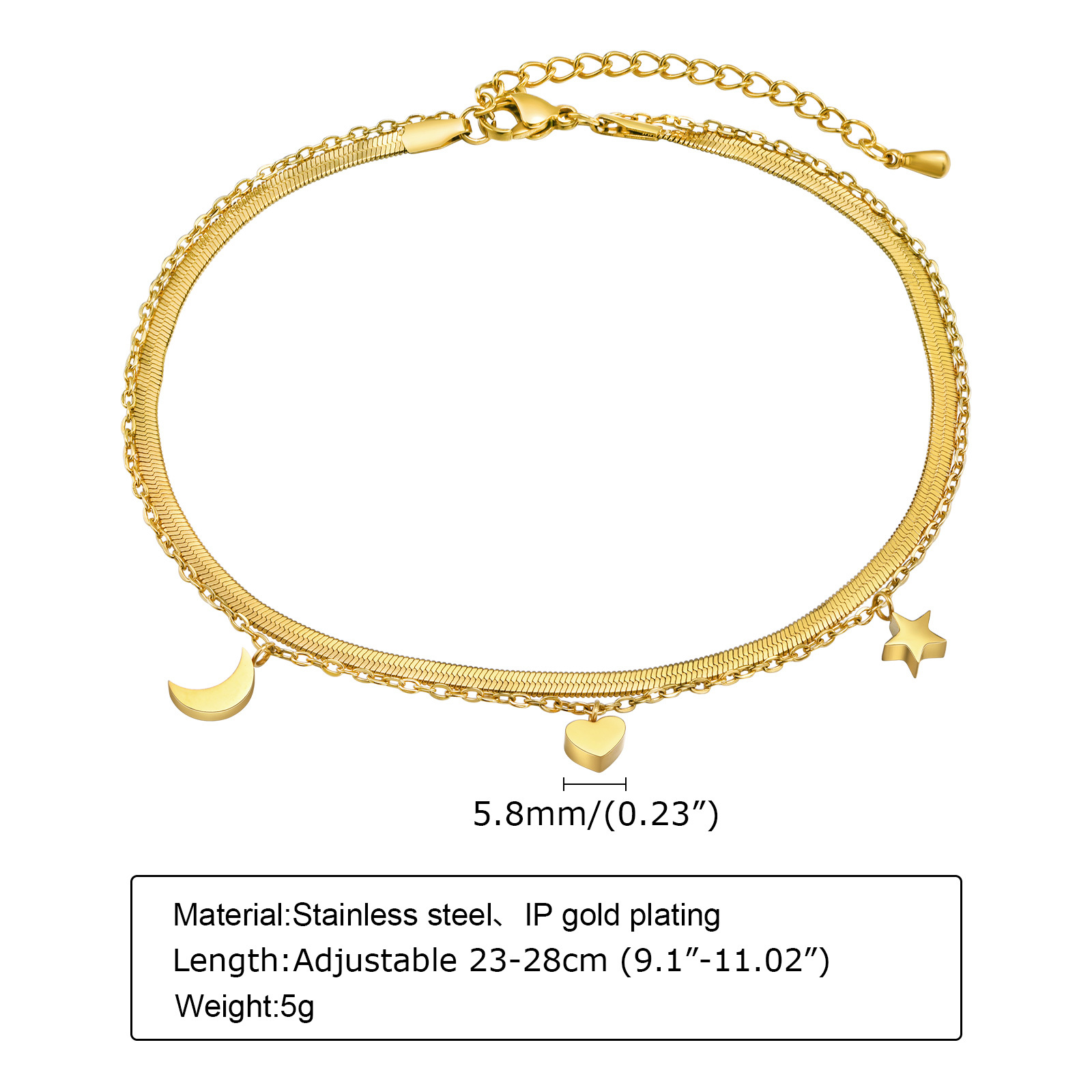 Women's Exquisite Anklets Jewe - Jc Jewelry & Watches ulasan dan harga