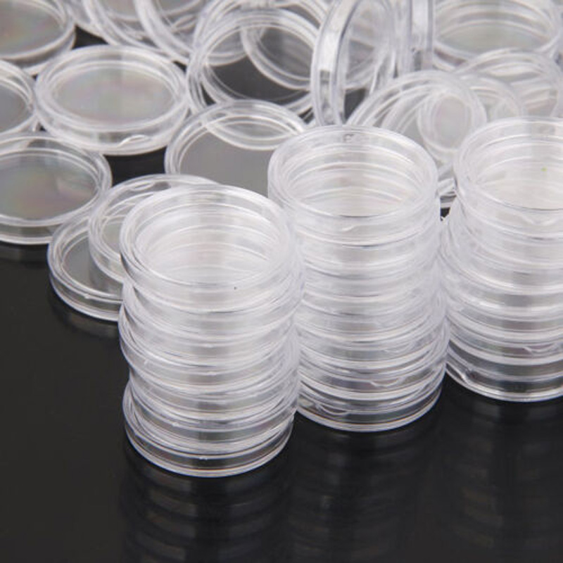 100 Clear Round Coin Holders 3 - Collectors Coins Jewelry & Watches Of Smithtown Photos ulasan dan harga