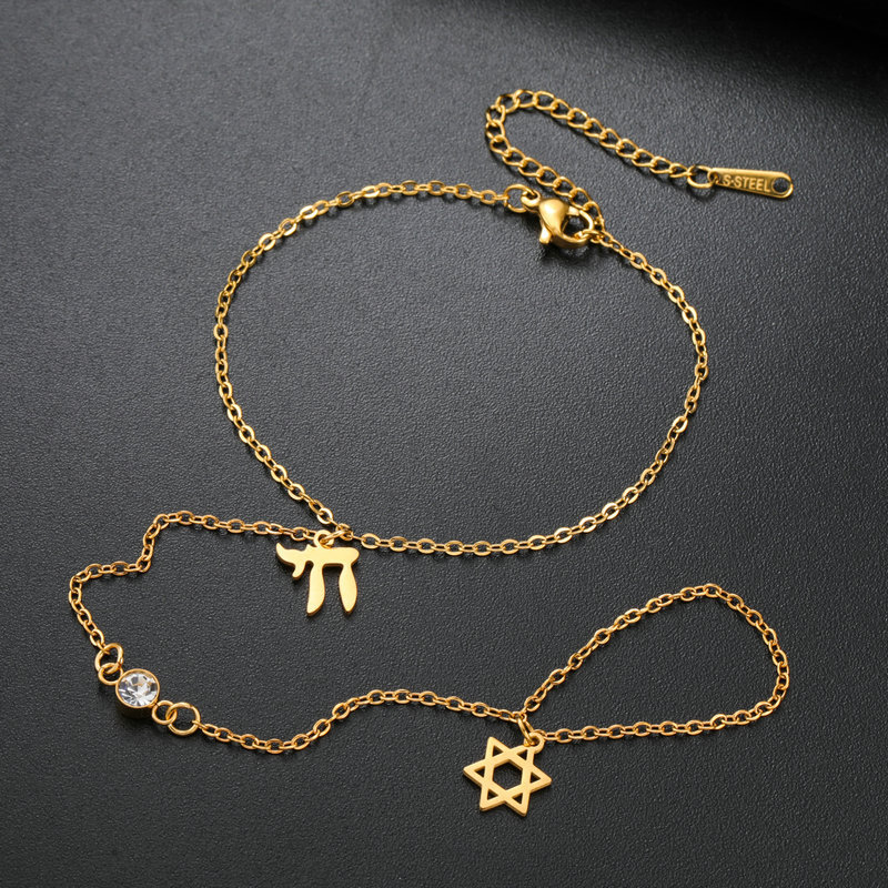 Jewish Star of David Hebrew Le - Jewelry & Watches Review ulasan dan harga