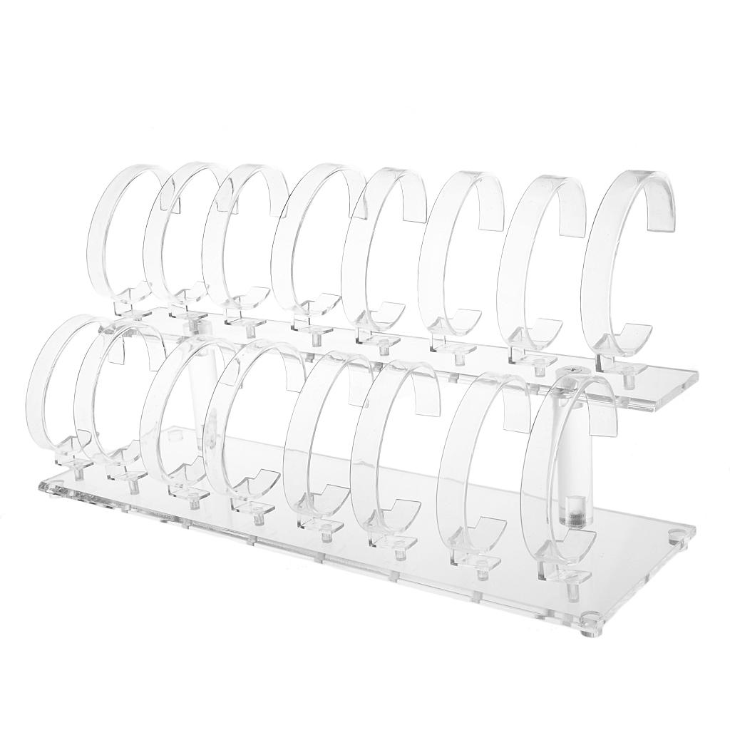 Acrylic Jewelry Holder Wrist W - Jewelry Organizer Watches ulasan dan harga