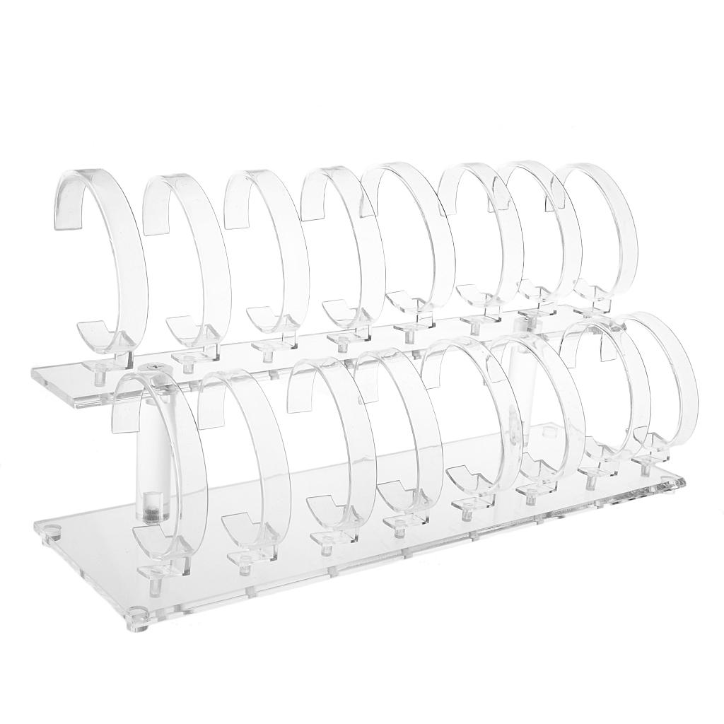 Acrylic Jewelry Holder Wrist W - Jewelry Organizer Watches ulasan dan harga