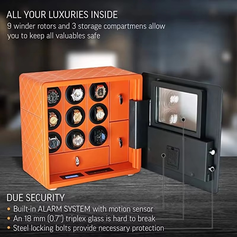 Watch Winder Intelligent Safe  - Jewelry Box With Watches ulasan dan harga