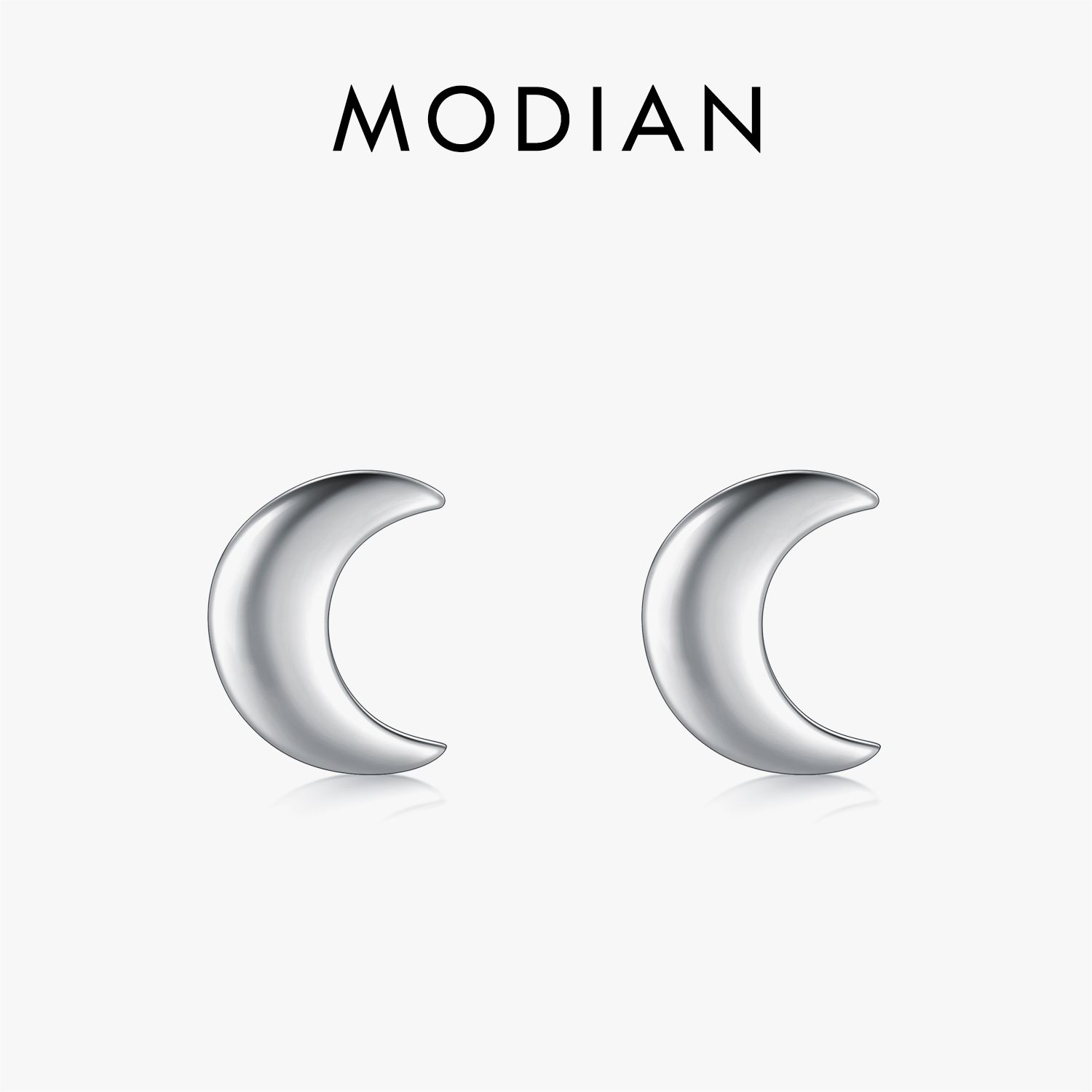 Modian New 2026 Solid 925 Ster - Moon Star Earrings ulasan dan harga