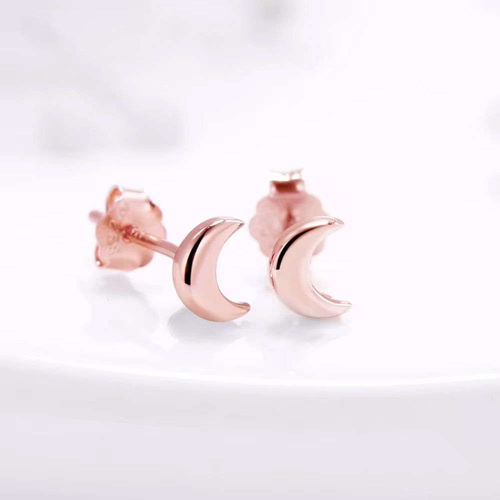 Modian New 2026 Solid 925 Ster - Moon Star Earrings ulasan dan harga