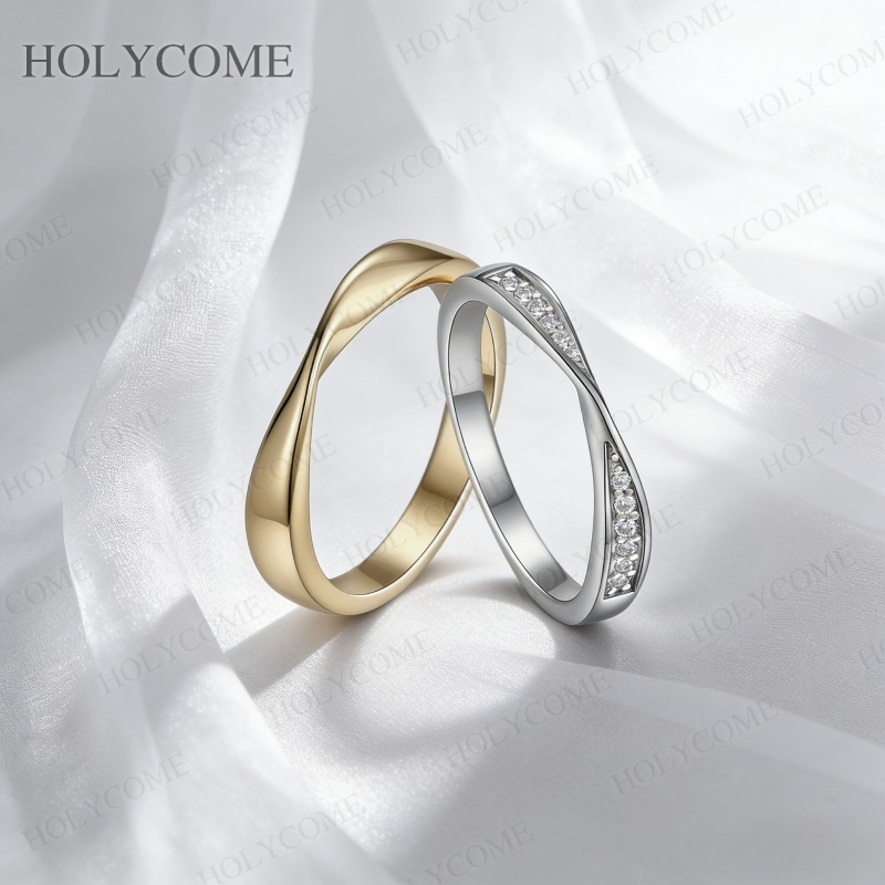 Moissanite Couple Rings 925 St - Couple Ring Set ulasan dan harga