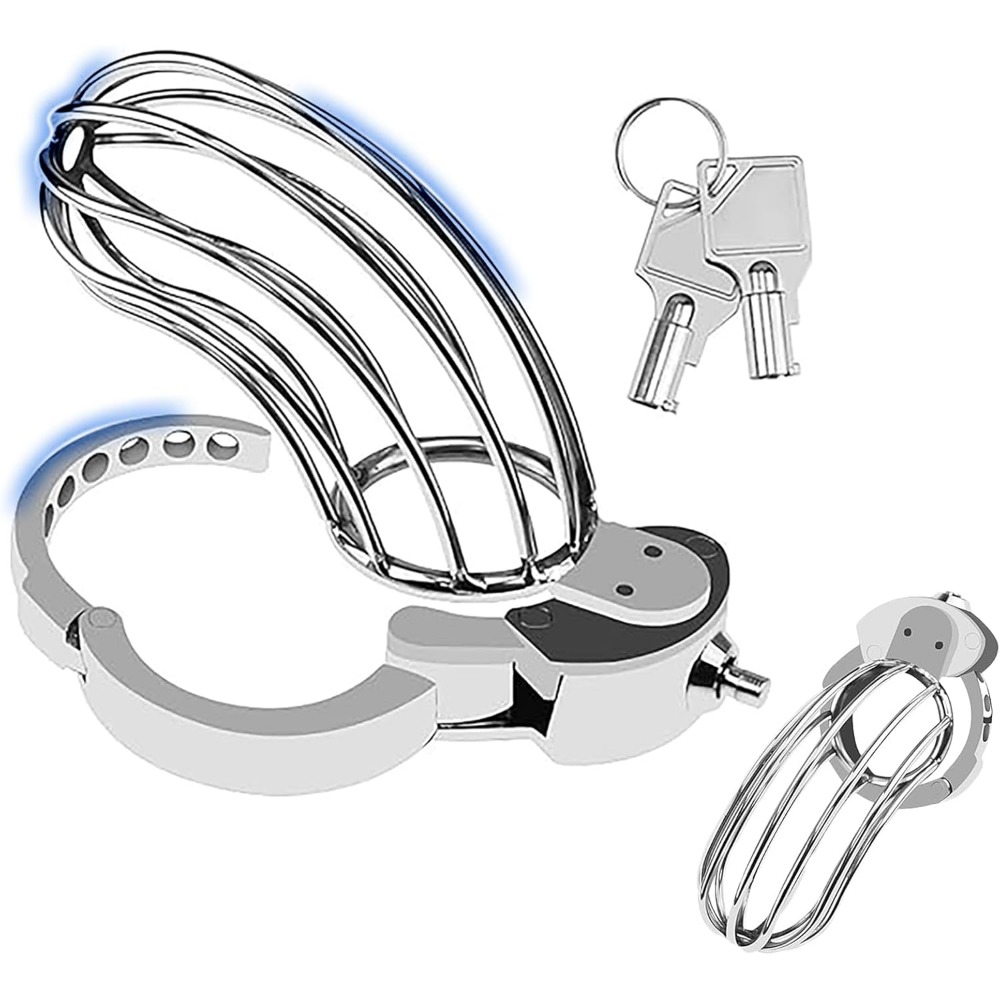 Push Lock Adjustable Chastity  - Couple Ring Set ulasan dan harga