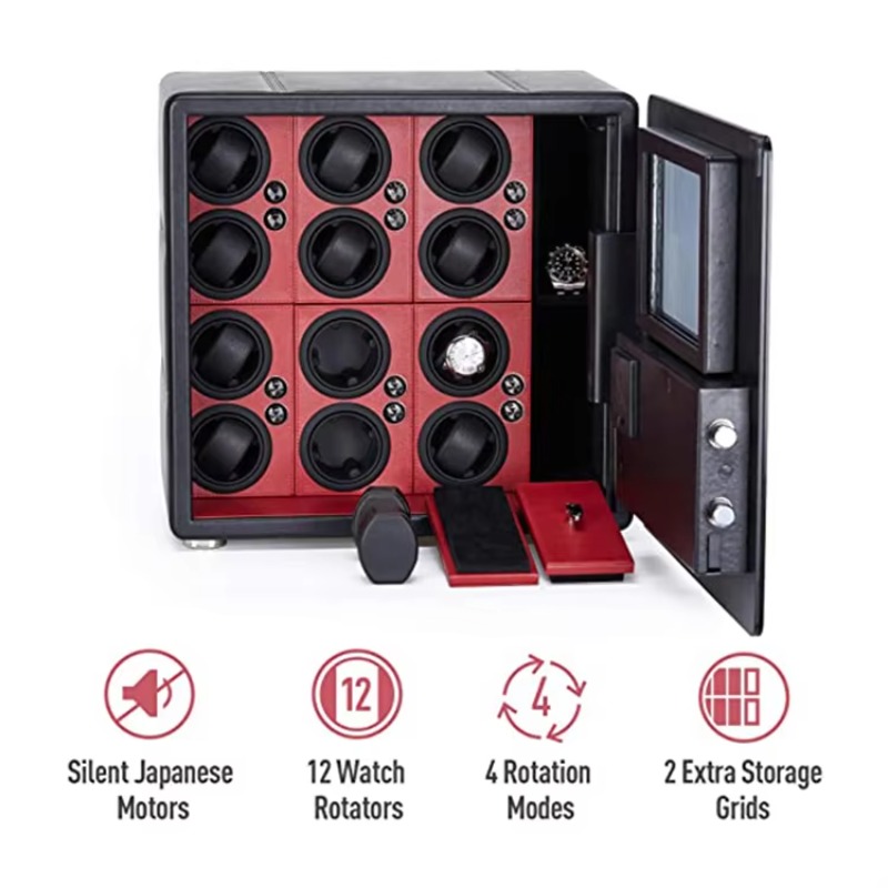Luxury 12 Automatic Rotors and - Jewelry Box With Watches ulasan dan harga