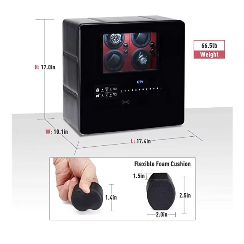 Luxury 12 Automatic Rotors and - Jewelry Box With Watches ulasan dan harga