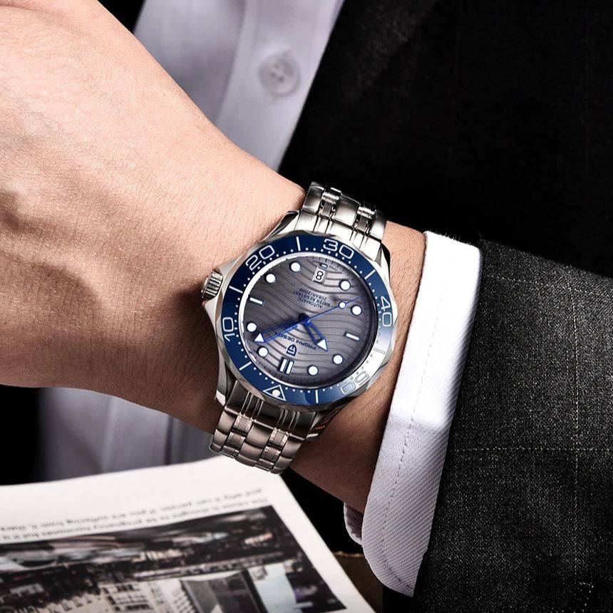 2025 New PAGANI DESIGN PD1685  - Omega Watch Seamaster ulasan dan harga