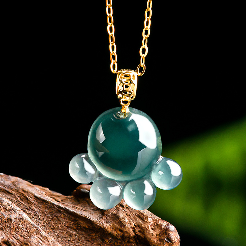 Natural Real Emerald Blue Wate - Jewelry & Watches Review ulasan dan harga
