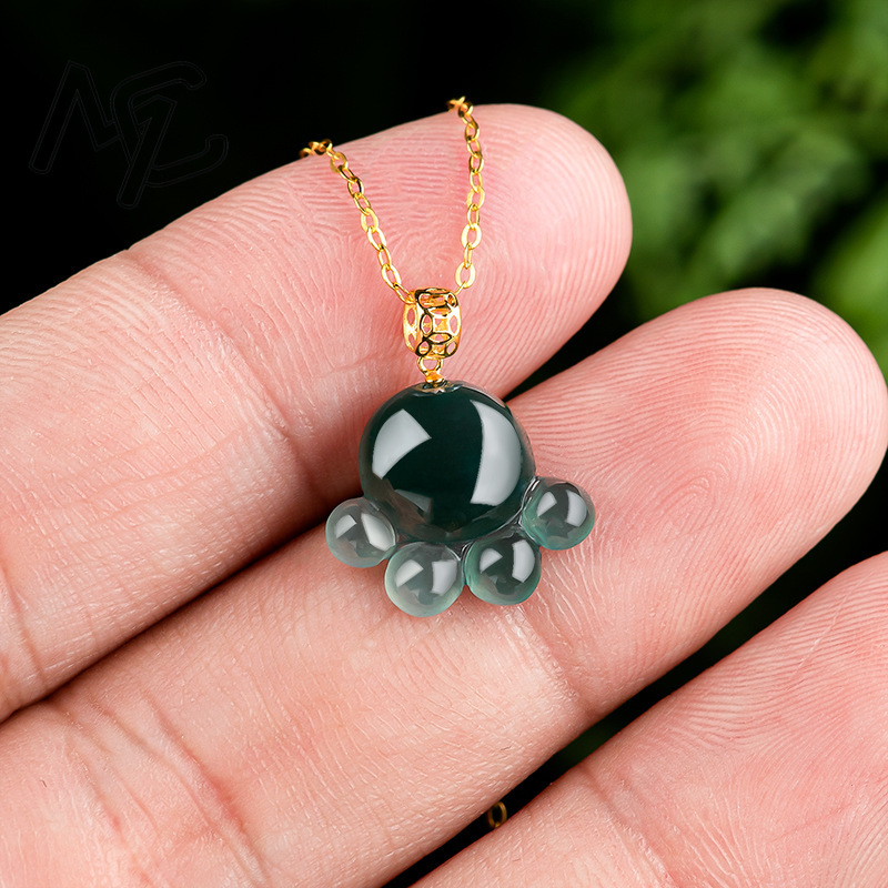 Natural Real Emerald Blue Wate - Jewelry & Watches Review ulasan dan harga