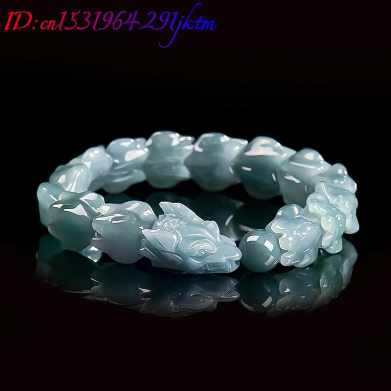 Blue Burmese Jadeite Dragon Br - Jewelry & Watches Review ulasan dan harga