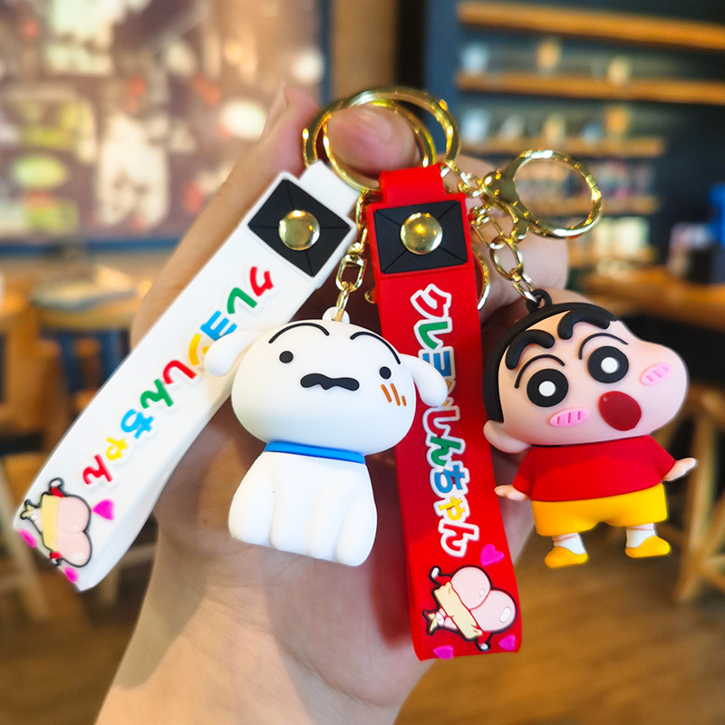 New cartoon cute wax Shin-chan - Couple Ring Set ulasan dan harga