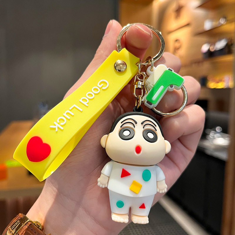New cartoon cute wax Shin-chan - Couple Ring Set ulasan dan harga