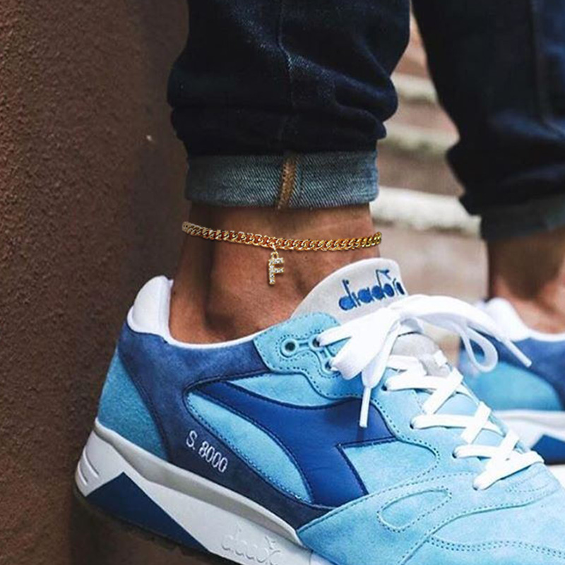 Men's Anklet,Men's Alphabet An - Jc Jewelry & Watches ulasan dan harga