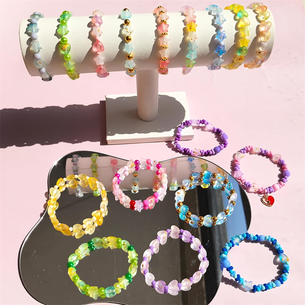 610pcs 24 grid Star Moon Mixed - Moon Star Earrings ulasan dan harga