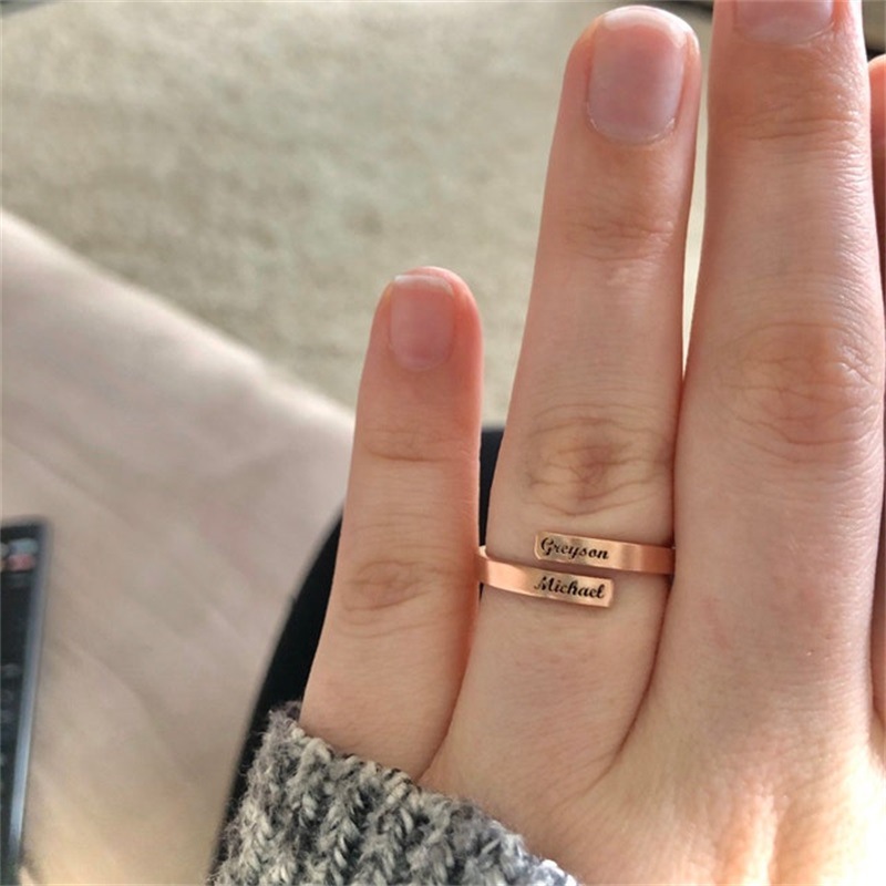 Stainless Steel Dating Ring Wo - Couple Ring Set ulasan dan harga