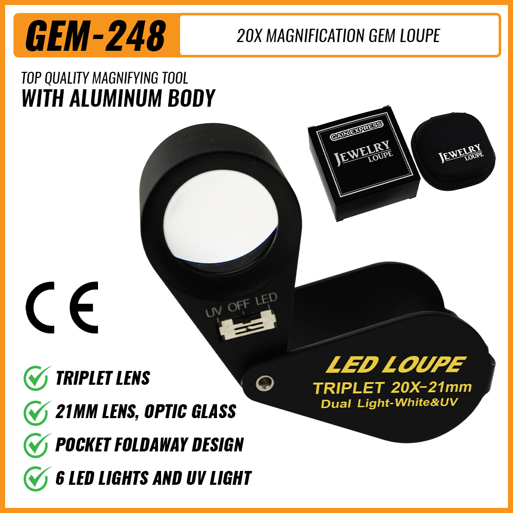 20x Jewelry Loupe 21mm Dual Li - Collectors Coins Jewelry & Watches Of Smithtown Photos ulasan dan harga