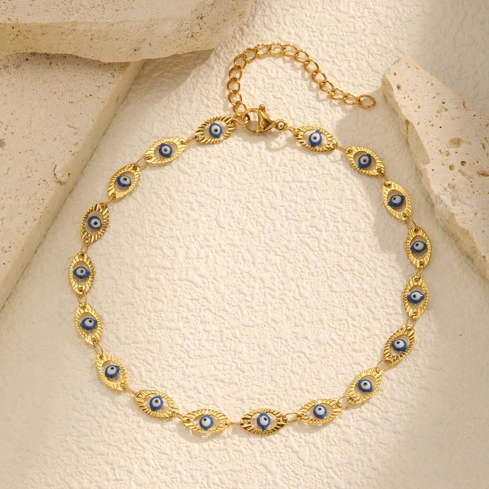 Evil Eye Anklet Bracelet for W - Jc Jewelry & Watches ulasan dan harga