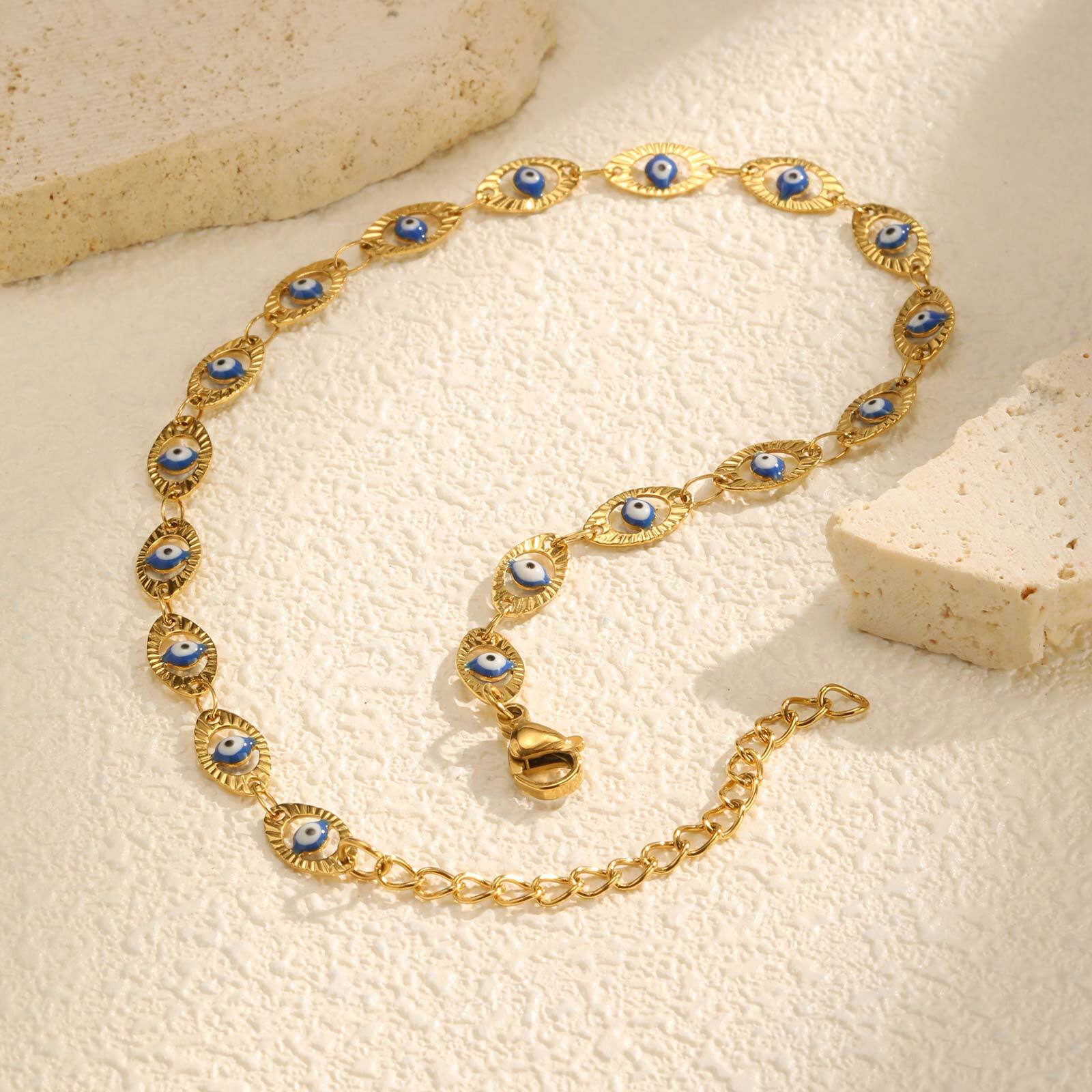Evil Eye Anklet Bracelet for W - Jc Jewelry & Watches ulasan dan harga