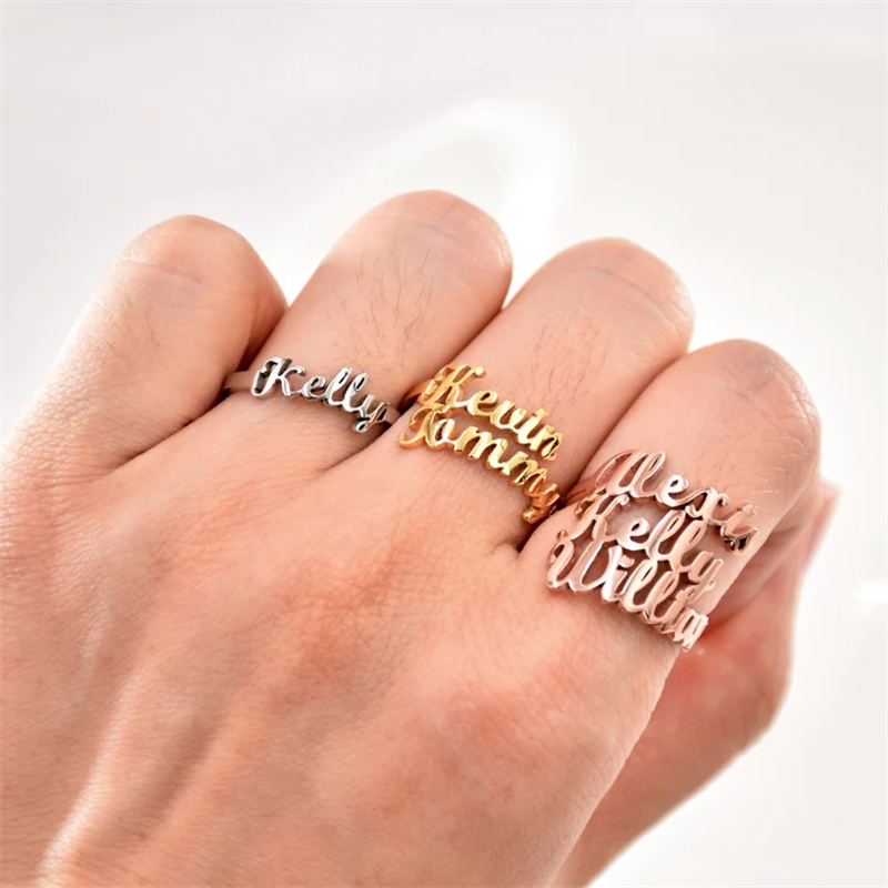 Family Rings for Men Women Cus - Couple Ring Set ulasan dan harga