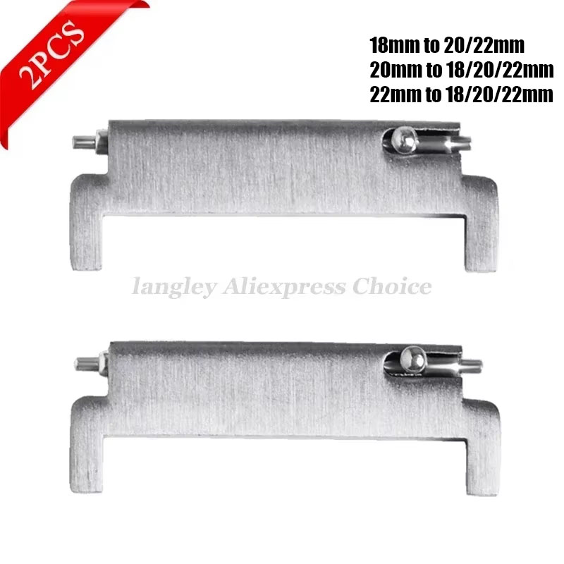 2pcs Watch Band Adapters 20mm  - Jewelry Stores Watches ulasan dan harga